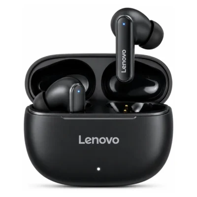 Écouteurs Lenovo TWS noirs