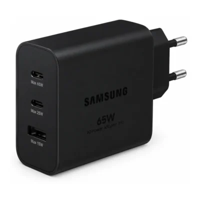 Chargeur Samsung 65W PD Power Adapter Trio original certifié