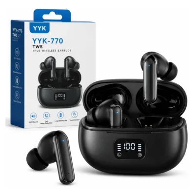 Écouteurs TWS YYK-770 noirs